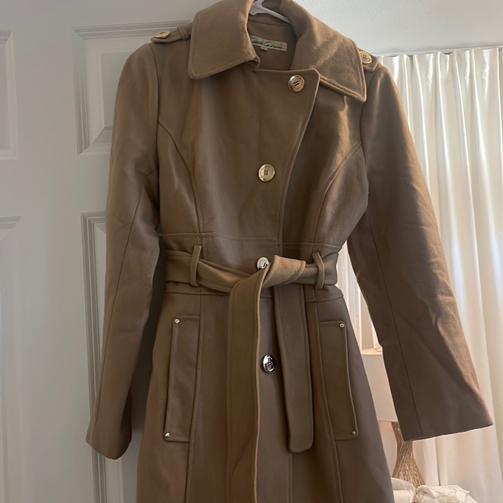Kenneth Cole wool blend coat